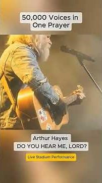 Do You Hear Me, Lord? Arthur Hayes {Stadium Performance } AI Film} 💭👏🙏👂