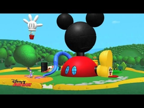 🐘🌿 Mickey Mouse & Friends Help a Baby Elephant Cross the Jungle Stream! | USA Kids Animal Adventure