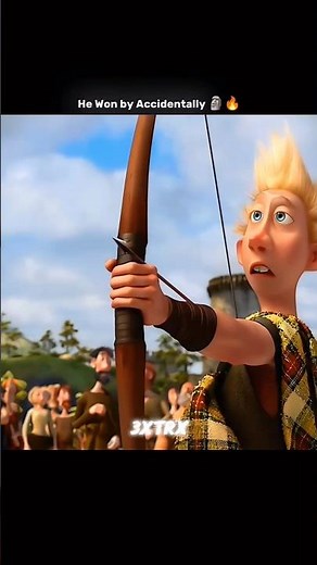 Brave Archery Competition Scene 🎯 | Merida Best Moment | Disney Pixar Edit #shorts #edit #brave