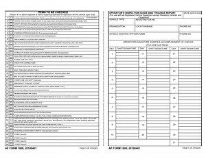 AF Form 1800 - Fill Out, Sign Online and Download Fillable PDF