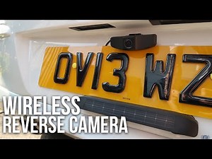 INSTALLING FULLY WIRELESS REVERSE CAMERA!