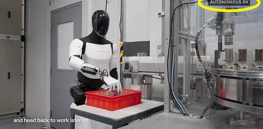 テスラが人型ロボットの滑らかな動作を公開→倍速再生でした