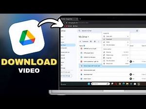 How To Download Videos From Google Drive in SECONDS!