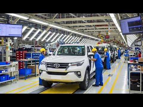"Inside the Toyota Fortuner Factory | How 7‑Seater SUVs Are Made (Full Process)