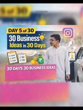 Day 5 of 30 Days 30 Business idea 💡 #30daychallenge #businesstips