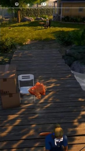 Playing as a Fish in Goat Simulator 3