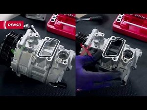 DENSO Aftermarket - how to replace an AC compressor German