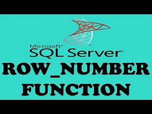 Row_Number Function In SQL Server - Row_Number With Partition By Clause ( Hindi / Urdu )