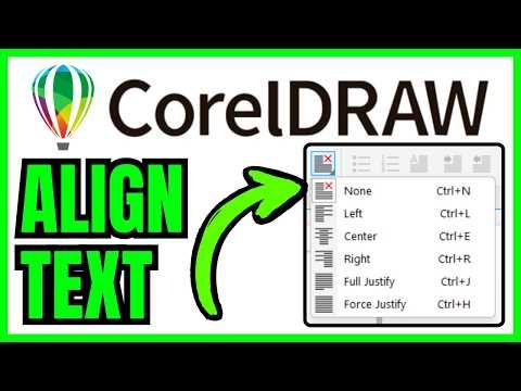 How To ALIGN TEXT In CorelDRAW (QUICK & EASY) 2026