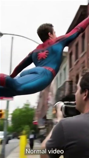 Spider-Man Action Scene BTS 🔥 Real Behind The Scenes Secrets
