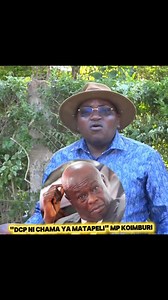 George Koimburi, MP for Juja, has dismissed Rigathi Gachagua and his DCP party as nothing more than conmen, branding Gachagua bitter, vengeful, and permanently in campaign mode. According to Koimburi, he has now washed his hands off the self-styled Agikuyu tribal spokesperson, saying Kenyans deserve leaders focused on development not endless wars and grudges. Politics or personal vendetta? Over to you, Kenyans.This is Nzuku News👁️ | Nzuku News