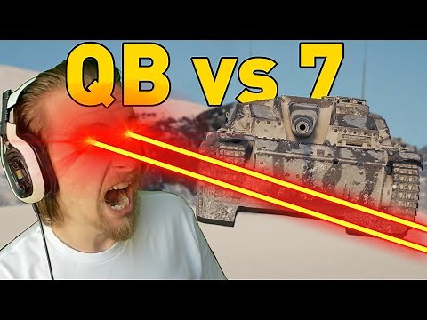 QuickyBaby 1 vs 7 in World of Tanks!