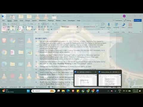 Shelly Cashman Word 365 | Module 5: End of Module Project 2 ARC Publicity #shellycashman