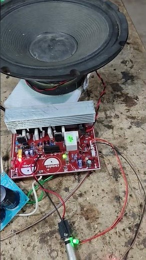 500W Rms Amplifier board Sound Testing 🤩 with Short circuit testing 🤩 Mv Collection best board 🤩