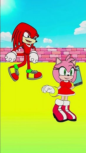 Amy Rose vs Knuckles: Epic Sonic-Style Dance Battle! #amyrose #sonic #rosesonic #animation #funny
