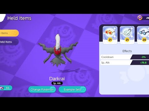 Darkrai guide for Pokemon unite