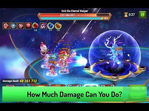 Hero Wars — Asgard Guild Raid Boss, Osh the Eternal Keeper