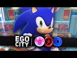 Sonic Dream Team - Ego City (Launch 100% Guide) (All Red Star Rings/Blue Coins)