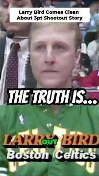 Larry Bird COMES CLEAN About 3-Point Contest Story