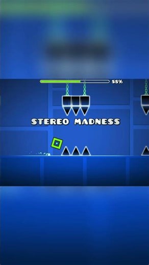 Every level of geometry dash in 1 jump!🔥#shorts #geometrydash