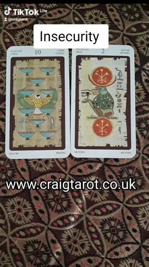 Insecurity - Daily Tarot Short #tarotreading #insecurities #craigtarot
