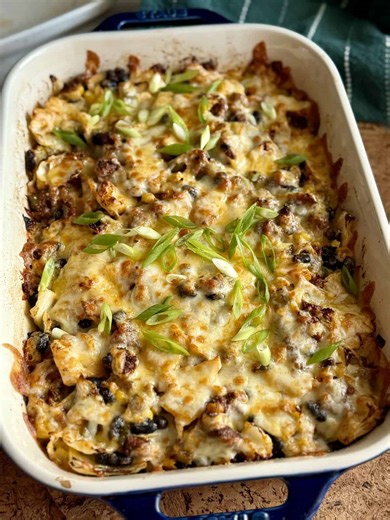 Ground Beef Cabbage Bake (High Protein)