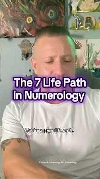 the 7 life path in numerology is intelligent, introverted, & seeks meaning in life #lifepath7