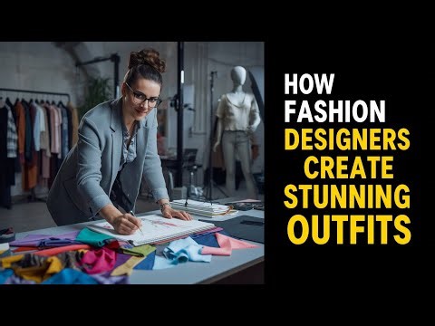 “How Fashion Designers Create Stunning Outfits
