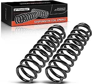 A-Premium 2Pcs Front Suspension Coil Spring Set Compatible with Jeep Grand Cherokee Limited 2011-2020 3.0L 5.7L, AWD, Driver and Passenger Side, Replace# 68029629AE, 68029630AE