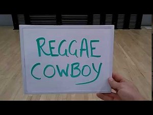 60sec Scoot : REGGAE COWBOY Line Dance Lesson