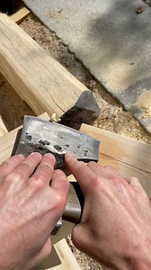 Satisfying wood asmr 🪓 #woodwork #asmr #reels | Fjeld & Fragått