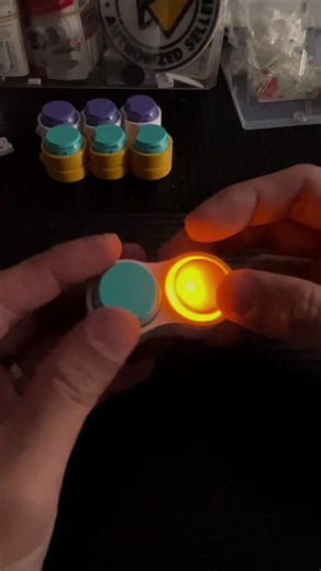 Loving these new light up clicker designs! • File Designer/Creator: jeromebayawa • Filament: eSun • Printer: Bambulab P1S #3dprinting #3dprintph #productdesign