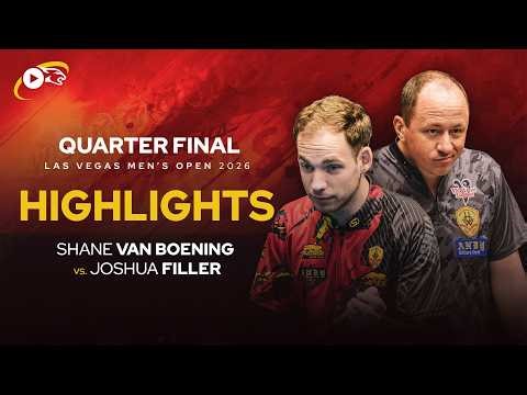 🍿 EPIC Battle! 🔥 Best SHOTS ▸ SVB vs Filler ▸ Quarterfinal Las Vegas Open 2026