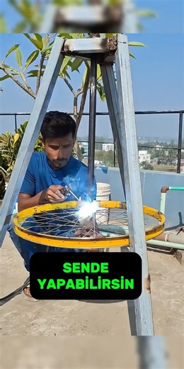 Kolay Yoldan Rüzgar Türbini Nasıl Yapılır. #Rüzgar #elektrik #Nasılyapılır #sendeyap #motivasyon