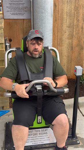 2.5K views · 1.5K reactions | A look at the test seat for sirens curse at Cedar Point #sirenscurse #cedarpoint #rollercoaster #testseat #restraints #fyp #Ohio | TopThrill Brothers | Facebook