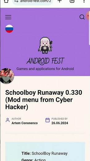 How to download Schoolboy runaway mod menu cyber hacker