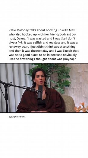 Katie Shares Hookup Story with Max on Podcast