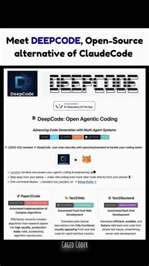 What Experts Don't Know About DEEPCODE Alternative