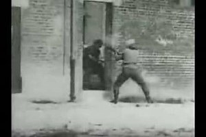 WWII Soldier Uses Brick as Last Resort