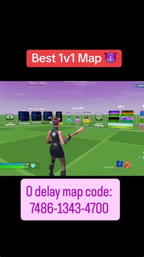 Splizix on Instagram: "0 delay map code: 7486-1343-4700 #fortnite #fortnite0delay #fortnitesettings"