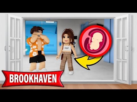 ¡Por fin estoy embarazada en Brookhaven de Roblox!