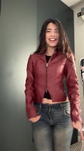 Sabina (@sabin2xo)’s video of leather jacket guy