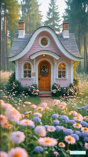 Morning Calm at a Magical Tiny Cottage – Slow‑Life Fairytale Tiny Cottage Tour