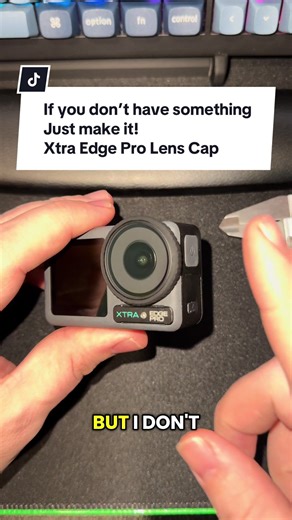The best part of having a 3D printer! When you need something you can just make it! I built a lens cap for my xtra edge pro in about ten minutes! #3dprintingtiktok #3dprinting #xtraedgepro #lenscap