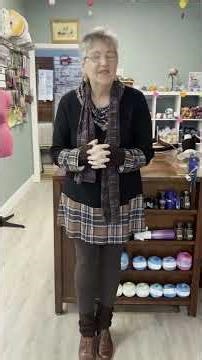 Winding Yarn At Barefoot Stitchery!