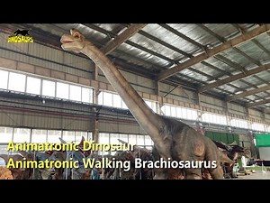 Realistic Animatronic Walking Brachiosaurus | Animatronic Dinosaur