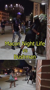 45K views · 6K reactions | Macon Night Life vs Bushman! Whew, that was close! LOL #bushman #georgiapranksters #scared #prankster #funnyvideos #bromas #Ríe #bushmanprank #scary #pranks @georgiapranksters @miguelsalguero.77 | Georgia_Pranksters | Facebook