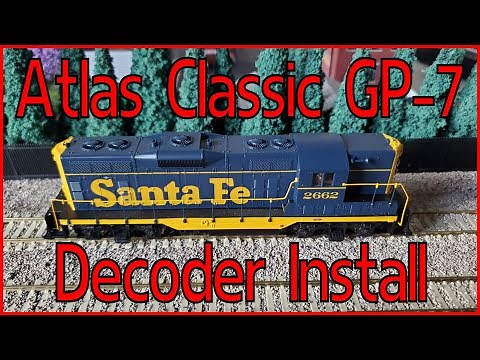 Atlas Classic GP7 Decoder Install