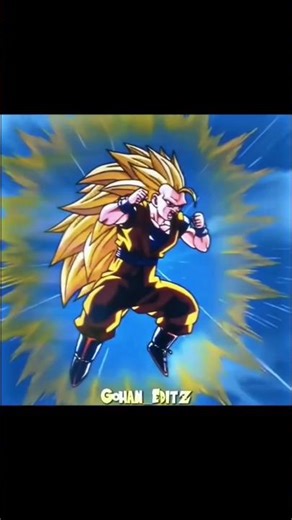 When Goku used SSJ3 against Cell🔥 #anime #goku #dbs