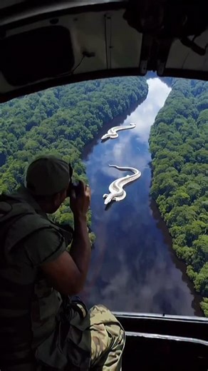 There are some reports and videos of a giant white snake spotted in the Amazon River area, which has gained attention on platforms like TikTok and Instagram as a rare and awe-inspiring find. White snakes in the Amazon are unusual, as most known large snakes like anacondas or boas are green or brown-patterned, but lighter or albino variants can occur rarely. This white serpent is described as a majestic and mysterious creature, adding to the allure and viral nature of recent snake footage from th
